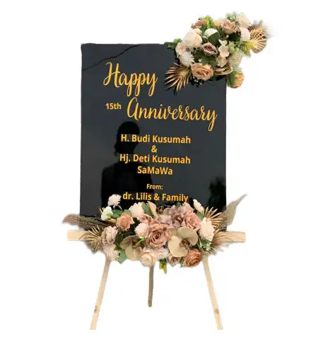 Papan Bunga Akrilik Purwasaba